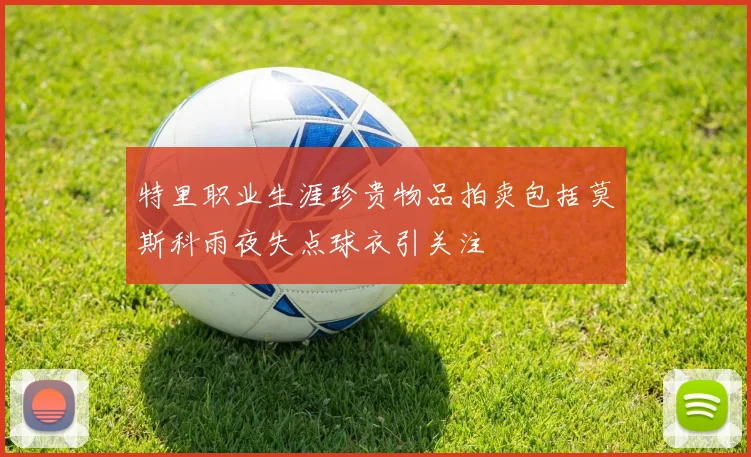 特里职业生涯珍贵物品拍卖包括莫斯科雨夜失点球衣引关注